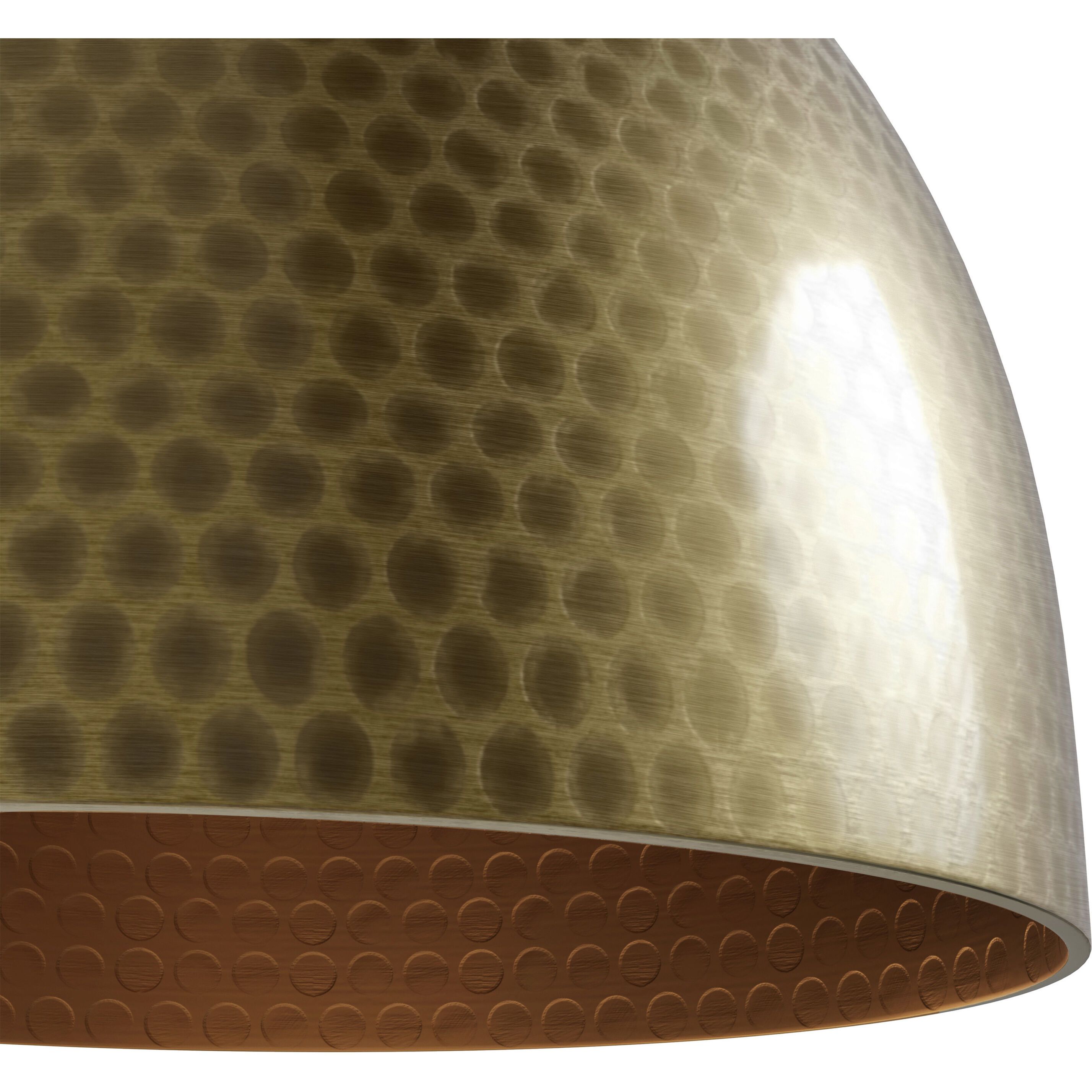 Arrco 3 Light 18 inch Aged Brass Pendant Ceiling Light